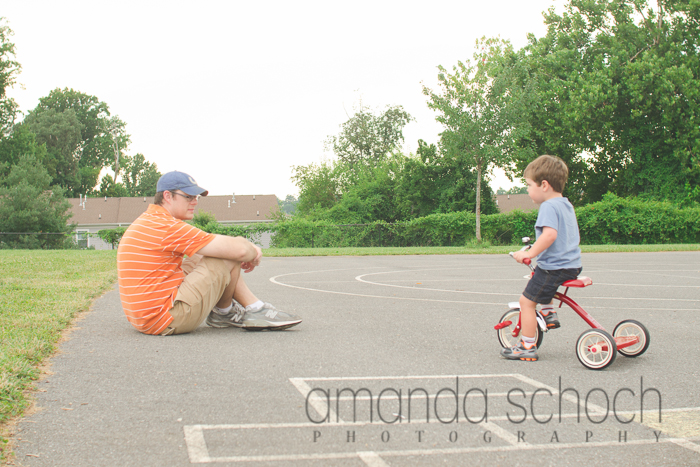 kids on bikes in a park summer-16